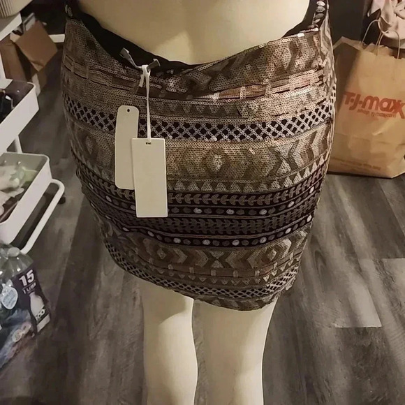 ORSAY NORDSTROM COLLECTION SEQUIN SKIRT SIZE S - Picture 3 of 6